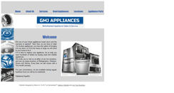Desktop Screenshot of gmjusedappliances.com